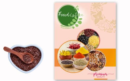 FOODVISTAA FOODVISTAA FLAX SEED/Tishi/ Linum usitatissimum/Linseed/Alsi/Ginjalu/Ali Vidai/Alashi Cheruchanavith/no use of pesticides-100gm