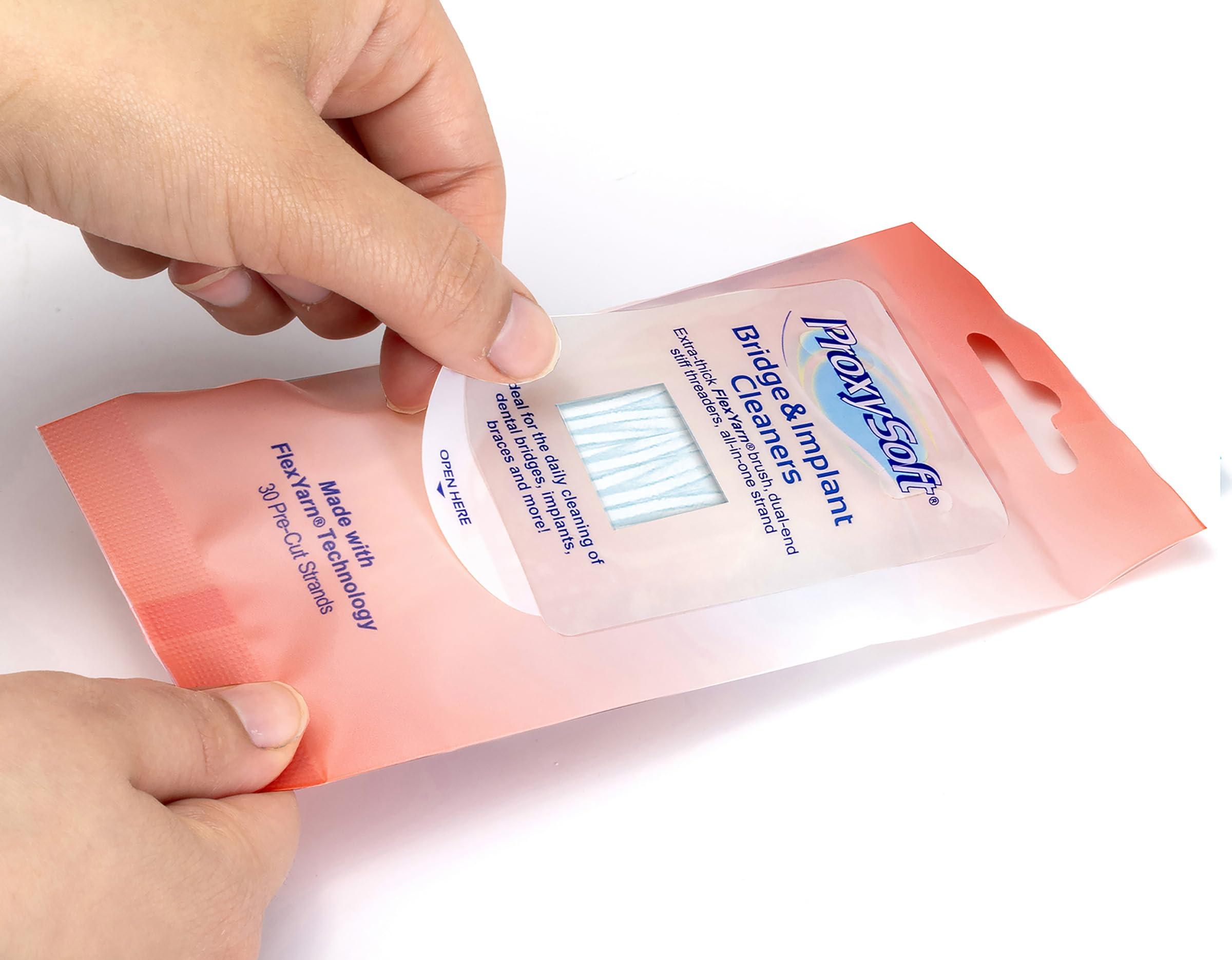 Thornton Thornton Bridge & Implant Cleaners - 30 pre-cut Strands **MINT FLAVOR **
