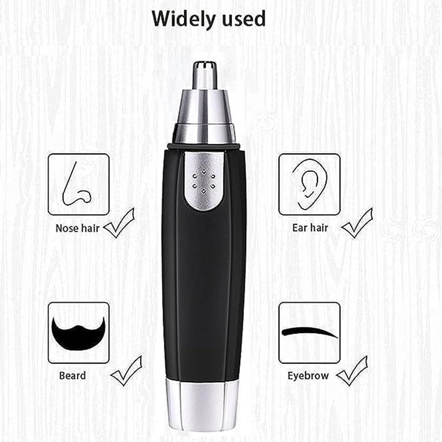 Monarch bizcom impex Monarch Bizcom Impex Dual-Blade Nose & Ear Hair Trimmer | Painless Nose and Ear Hair Remover Trimmer Eyebrow Flawless | Men & Women- Hair Trimmer Gentle & Effective Trimmer