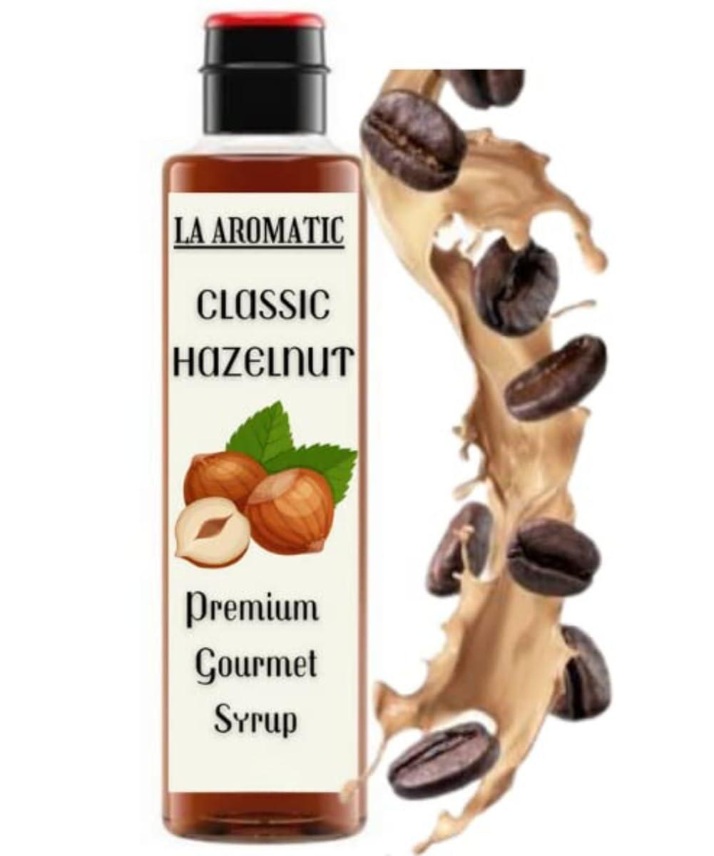 La Aromatic La Aromatic All Exotic Coffee Syrups Combo of 5 flavours (Hazelnut,Vanilla,Irish Cream,Caramel,Coffee Mocha)-50ml Each(Trial Pack)