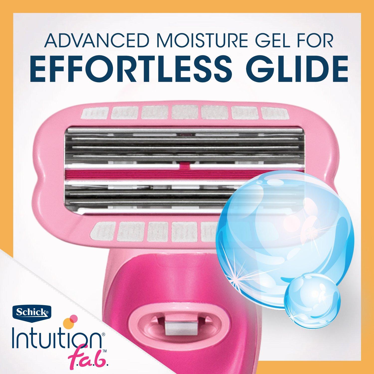 Intuition Schick Intuition f.a.b. Women Razor Handle (Pack of 2)