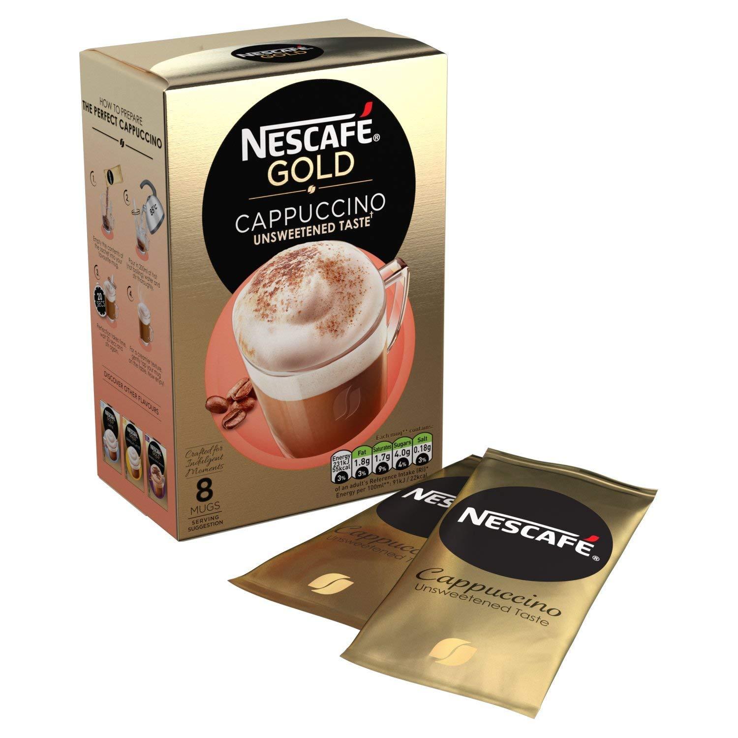 Nescafé Nescafé Gold Cappuccino 14.2 g x 8 Sachet (113.6 g)