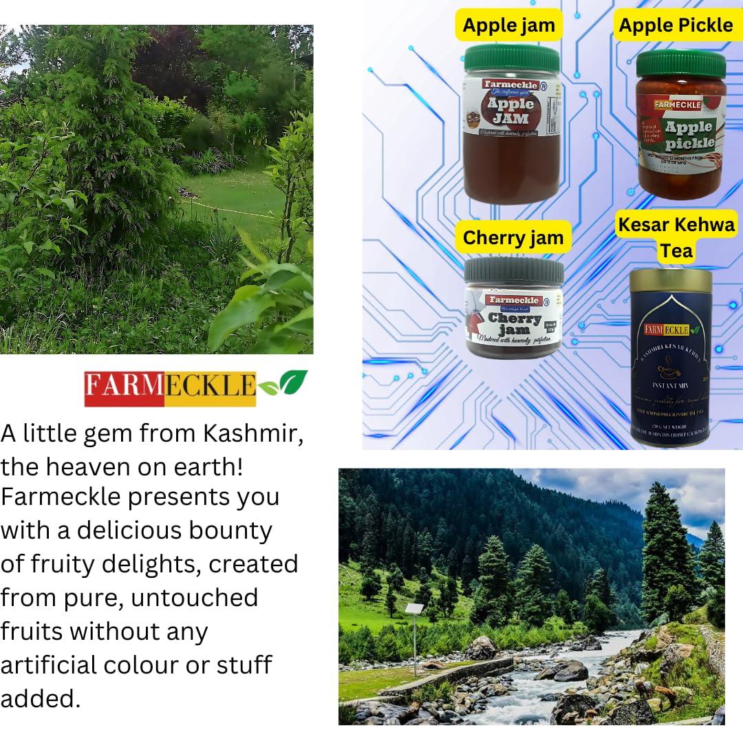 FARMECKLE FARMECKLE Organic Apple Jam - 500Gm | Fresh & Natural