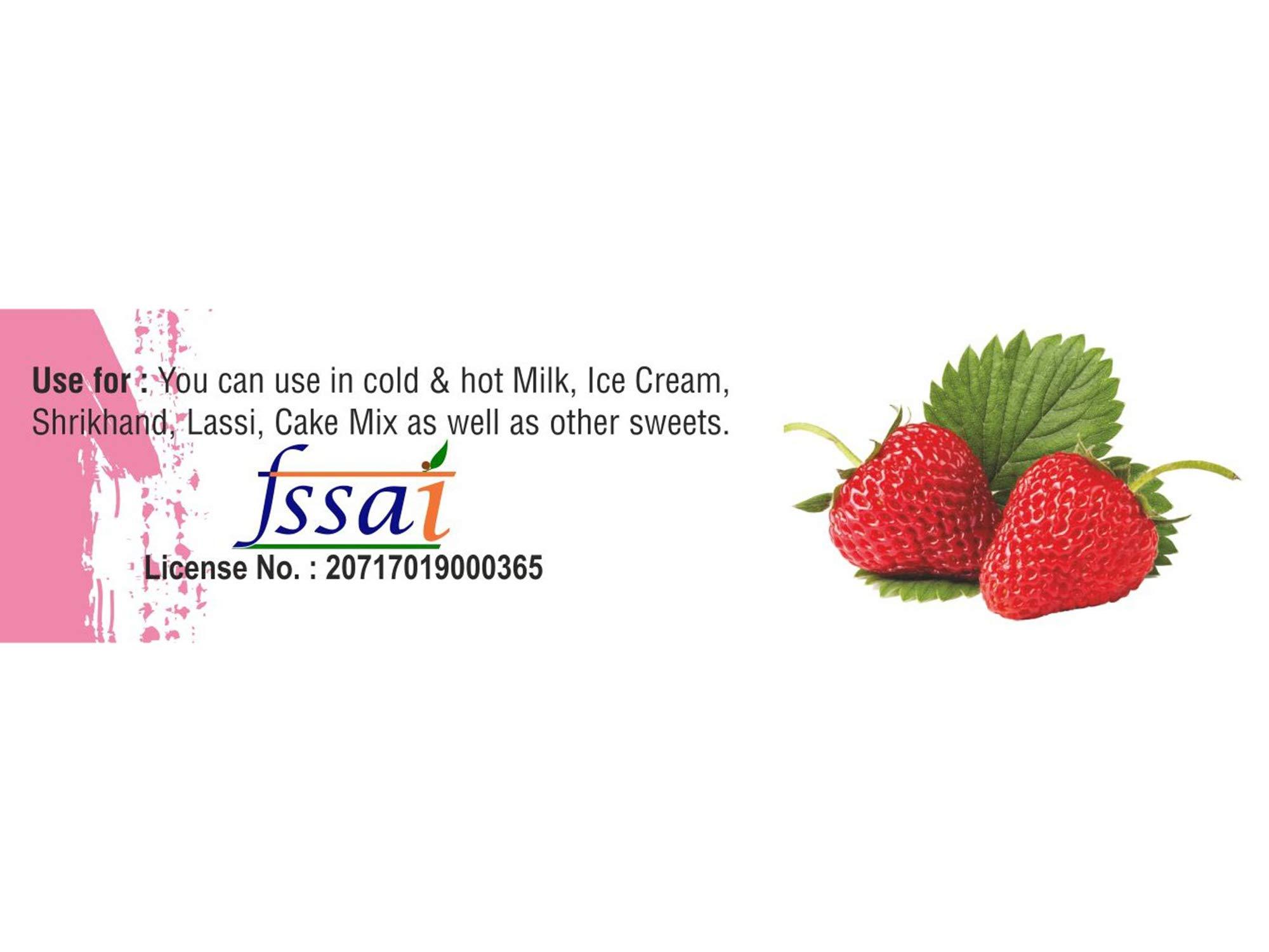 Kesari Kesari Milk Masala 100 gm,Strawberry Mix Milk Masala 100 gm, and Buttermilk Chaach Masala 150 gm. Combo, Pack of 5 Each