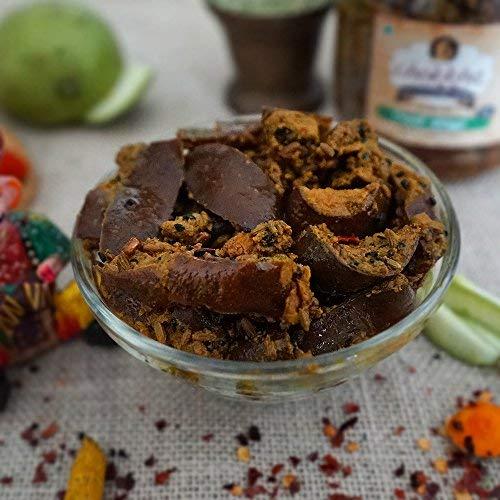 Chokkha Chokkha Traditional Homemeade Hing Mango & Dried Mango Pickle (Hing Aam, Sukha Aam) | No colour Added | Vegan | 100% Oil-Free | Combo of 2| 400 Gm Each