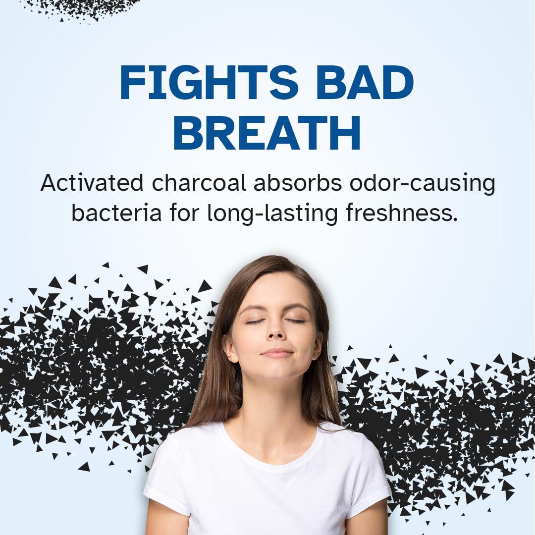 STIM STIM Charcoal Toothpaste For Natural Whitening (80g) Pack of 3