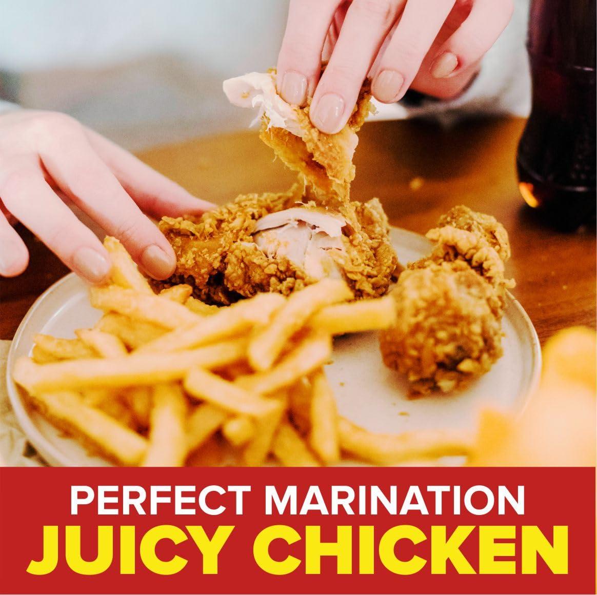 EL The Cook EL The Cook Hot & spicy Marinade Mix | Premium Seasoning Powder Masala | Marinate to make fried Chicken, Popcorn paneer, fish fingers | Easy to use, 100% Veg, 1 KG