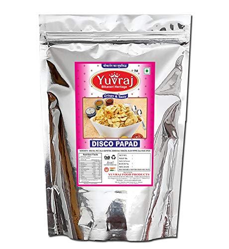Yuvraj Food Product Yuvraj Food Product Papad Mini Disco coin size papad go for ready To Fry 1 kg pack
