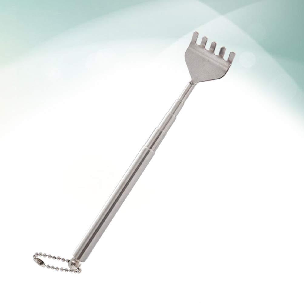 FABOBJECTS FABOBJECTS 5pcs Guy Gift Stainless Steel Back Scratcher Scratching Stick Back Scratchers for Adults Extendable Mens Gift Back Scratching Tool Back Scratcher for Men Man Massage Stick Foldable