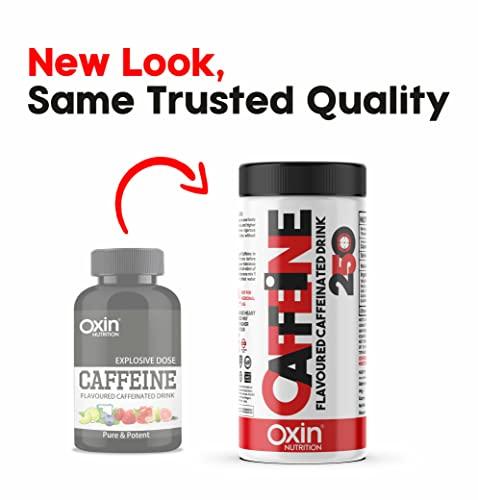 Oxin Nutrition – Desire to be distinct Oxin Nutrition – Desire to be distinct Caffeine 250 Pre Workout Natural Caffeine Powder Supplement, Pack of40 Servings (Berry Icy Blue)