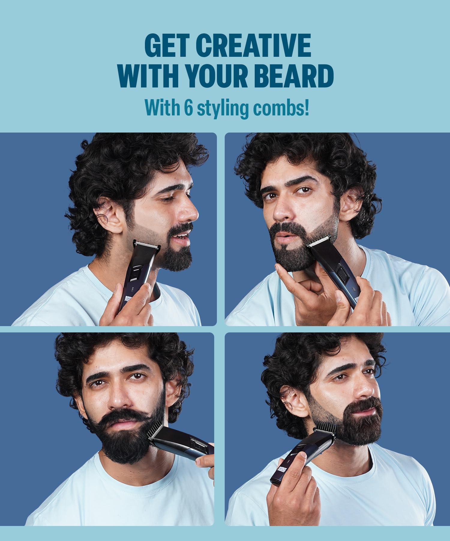 Bombay Shaving Company Bombay Shaving Company 11 in 1 Trimmer Men | All in One Full Body Trimmer for Men | 90 Min Charge time | 90 mins run time | Hair, Ear, Beard, Body, Nose Trimmer for Men | Type C charging | Power Groomer (New Model)