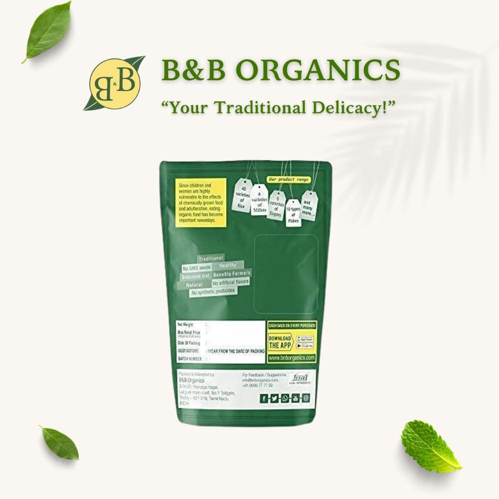 B&B Organics B&B Organics Black Horse Gram(900 g)/ Karuppu Kollu Paruppu/Protein Rich & Certified Organic Legume