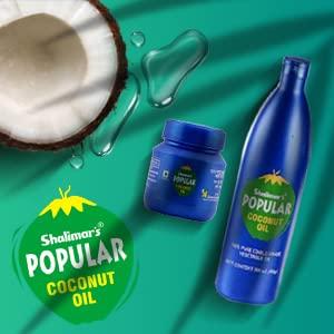 SHALIMARS SHALIMARS Popular Coconut Oil 500ml pack of 2