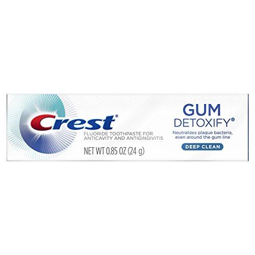Crest Crest Gum Detoxify Deep Clean Toothpaste, 0.85 Ounce Travel Size