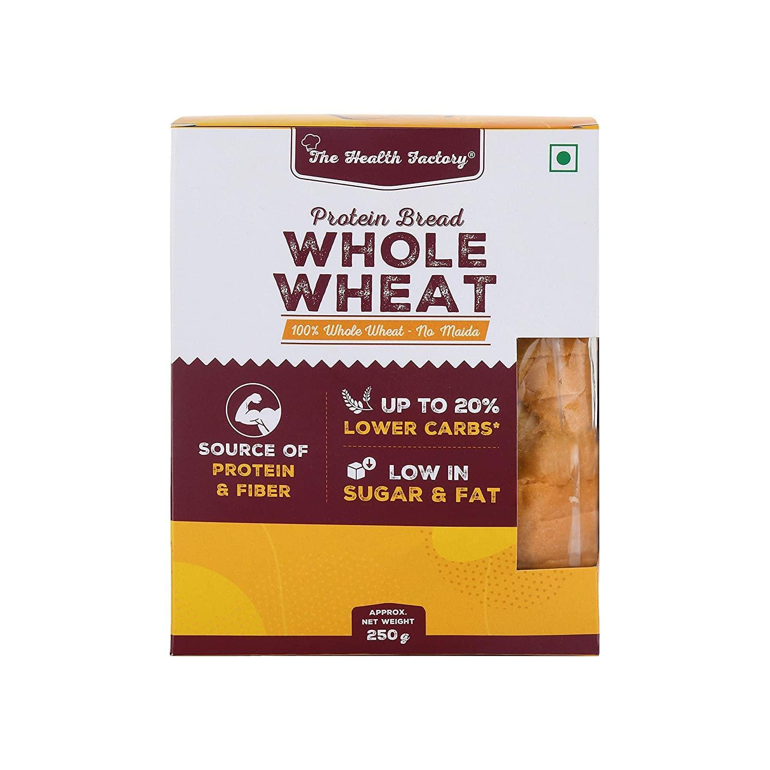 The Health Factory The Health Factory Protein Bread Combo Pack - 750gm (Pack of 3 x 250g)