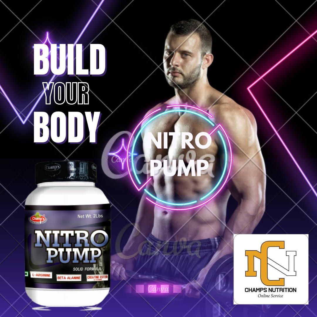 CHAMPS NUTRITION Champs Nutrition Nitro Pump (Solid Pre-Workout) (2Lbs)