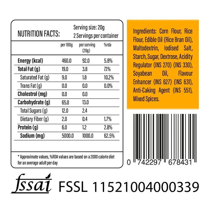 Farmers & Co. Farmers & Co. Cheese Balls I Pack of 4 I Cheddar Flavour, Plant Based Vegan Snack, Dairy Free, RoastednotFried