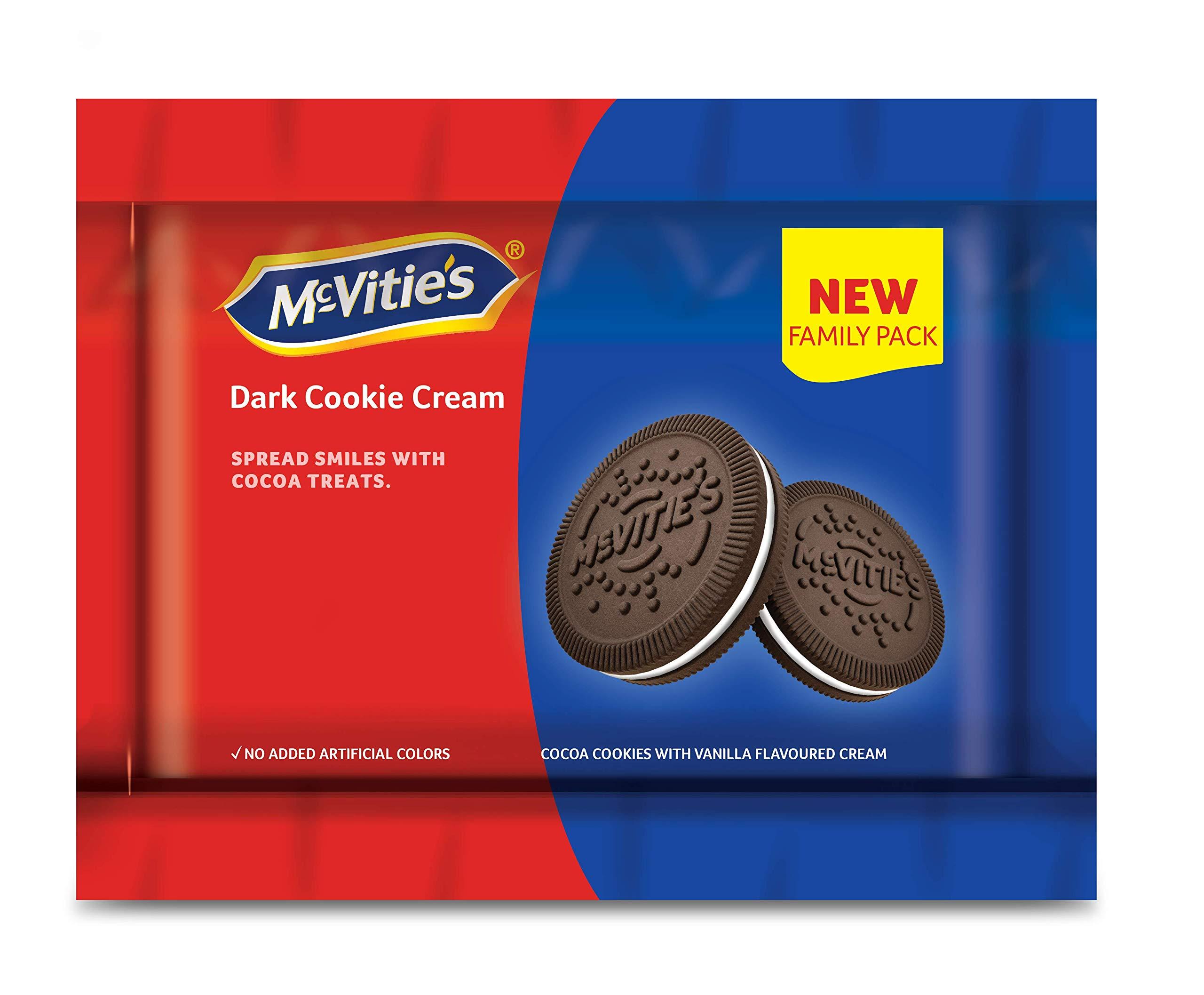 McVities McVities Dark Cookies Cream, 600 g