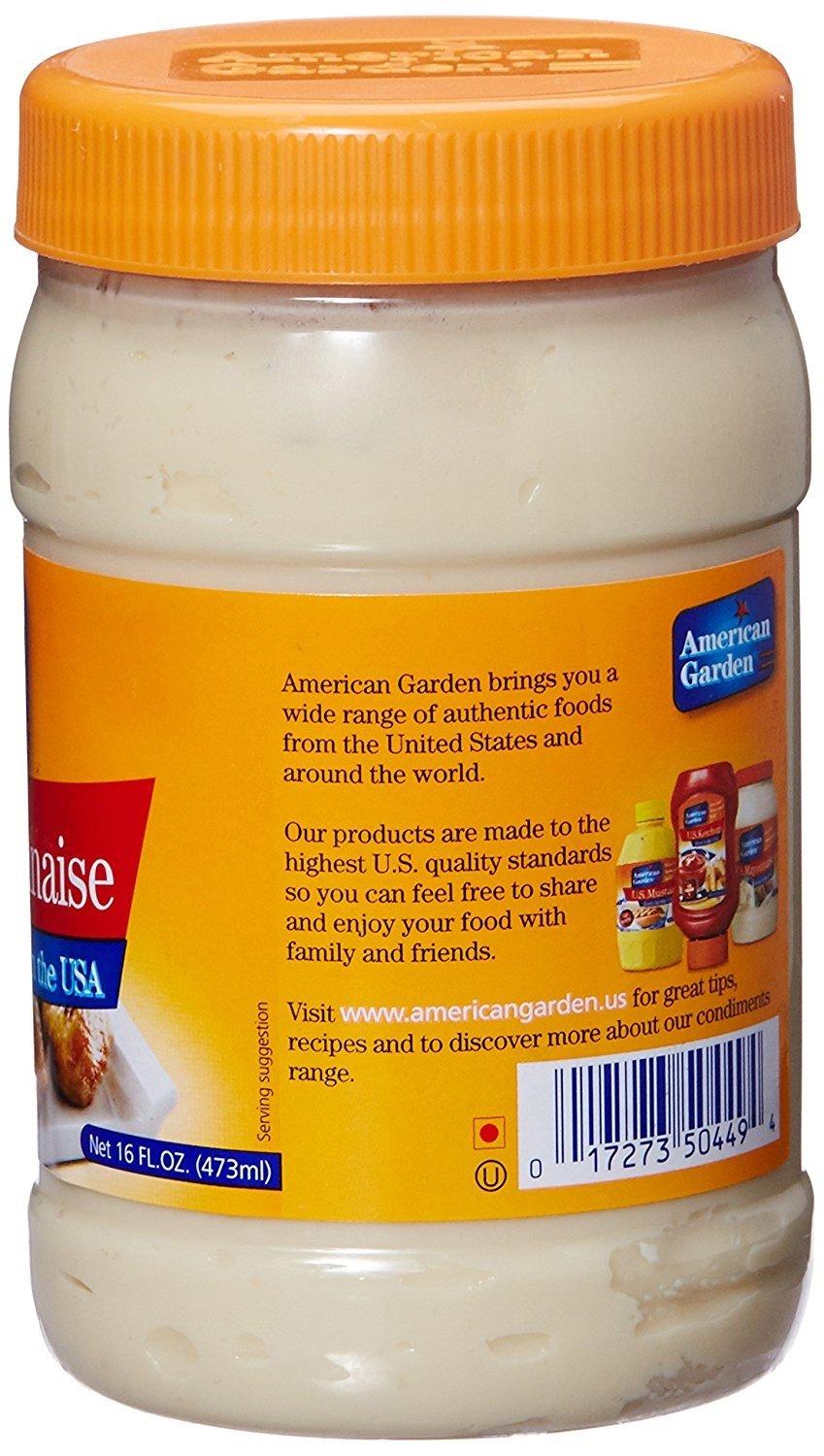 American Garden American Garden U.S. Mayonnaise, 473ml