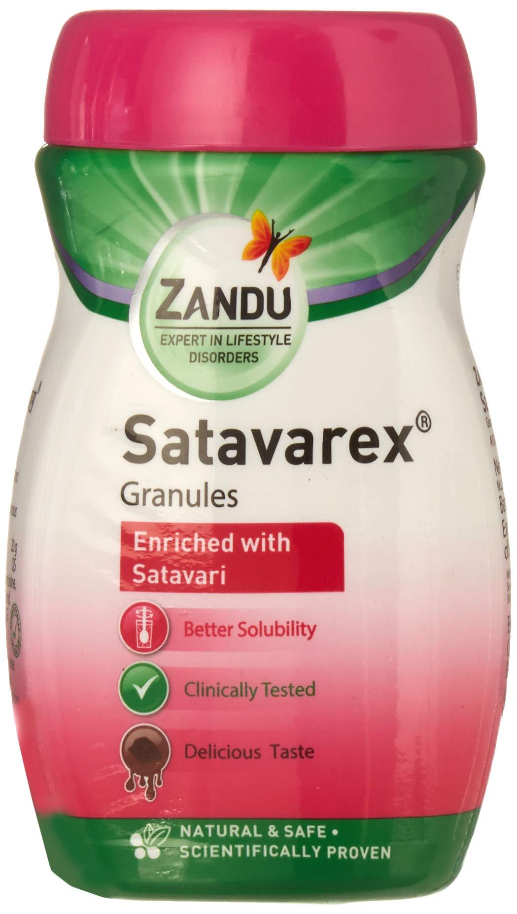 Zandu Zandu Kesari Jivan Ayurvedic Immunity Booster for Adults and Elders, Builds Energy, Strength & Stamina, Strengthens Bones, Enriched Revitalizer, 900g & Satavarex Granules, 210 g