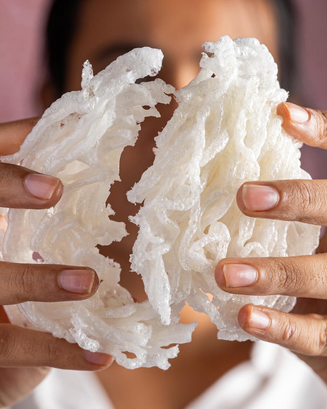 AAZOL Aazol Whole Wheat String Papad: Gahu Kurdai - 600gms (Pack of 3-200gms each) | Sun-dried Kurdai Papad | Healthy Indian Snack | Tasty Fryum Option | Perfect Meal Accompaniment