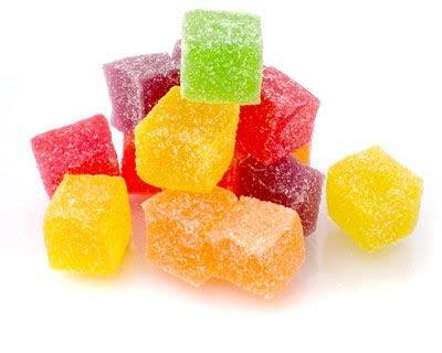 Originals Originals™ Mixed Fruit Jelly Cubes | Sugar Coated | Colorful/Mixed | Super Tasty Fresh Candy | 1 Kg