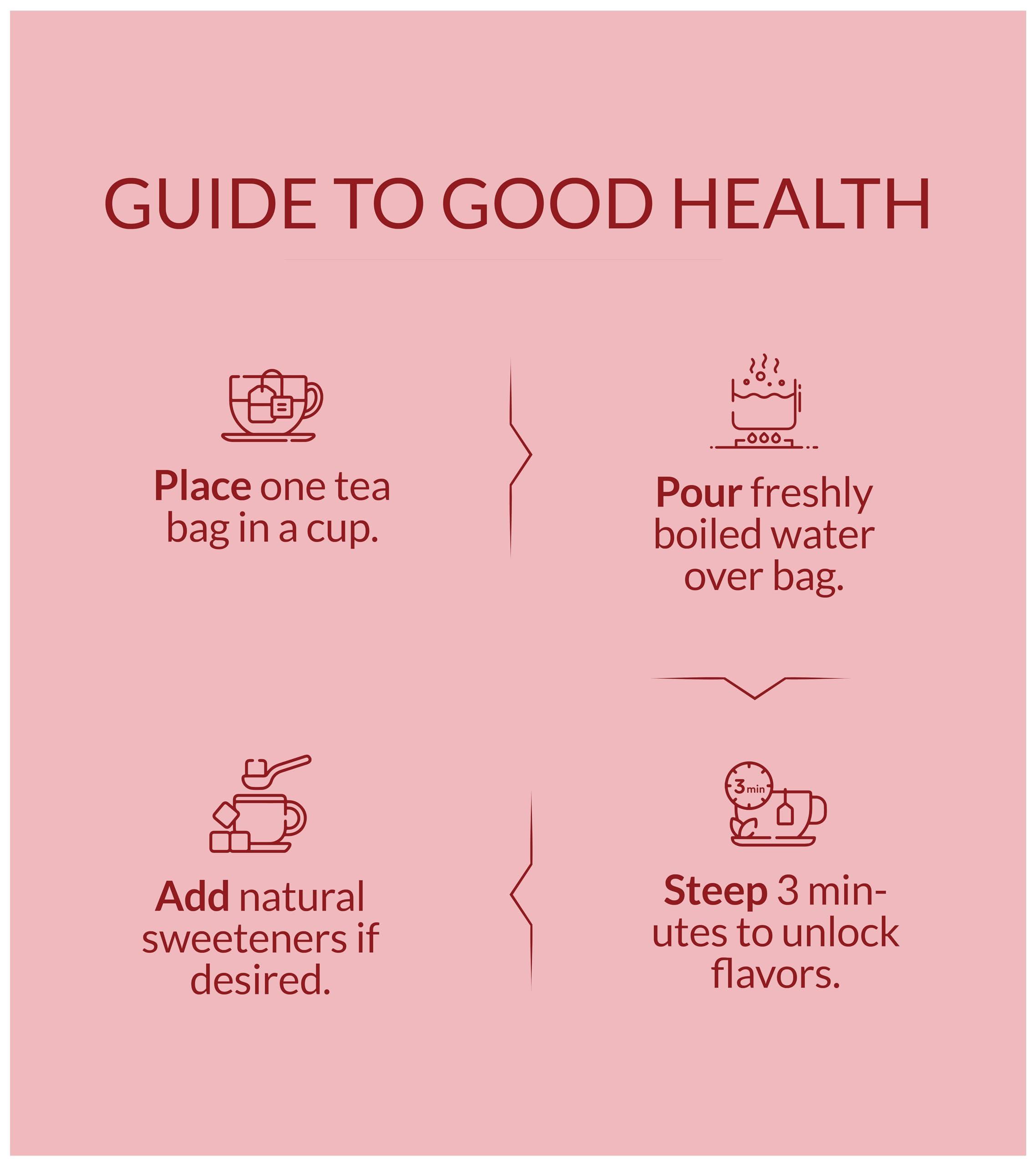 TANITVA TANITVA Hibiscus Green Tea, Hibiscus Tea with Cinnamon and Clove Green Tea Bags 25 pieces for Flavourful Journey to Health with 25 g dabur honey