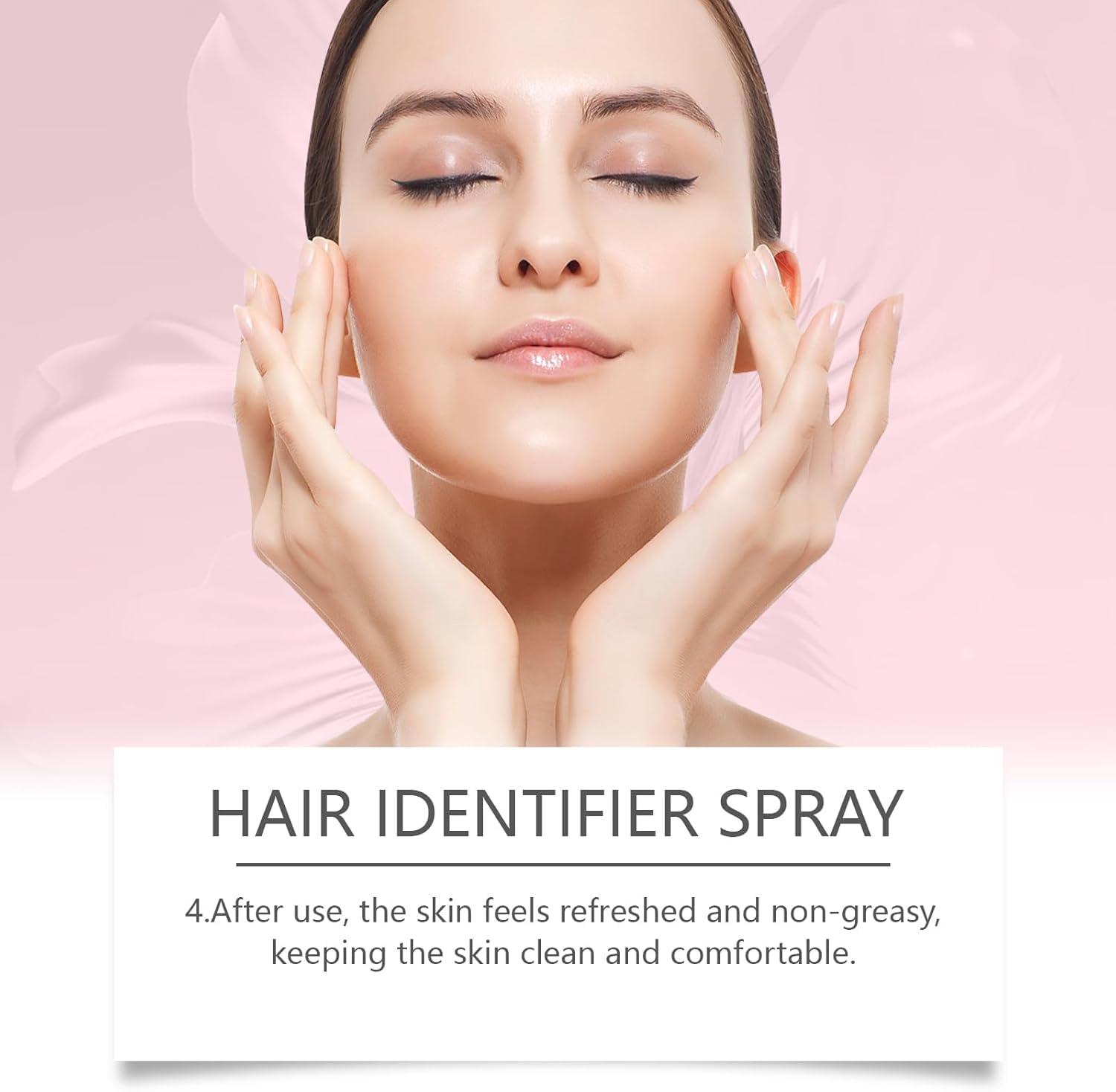 MOZABEE ENTERPRISE Hair Identifier Spray for Face Shaving,Skin dermaplaning Spray for Face,Moisturizing and Skin Care Dermaplaner Spray,Moisturizing and Skin Care Dermaplaner Spray