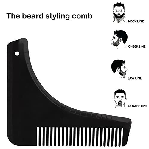 MAPPERZ MAPPERZ Beard Shaper for Men/Beard Shaper Tool kit With Comb For Home And Salon Use - Black Color
