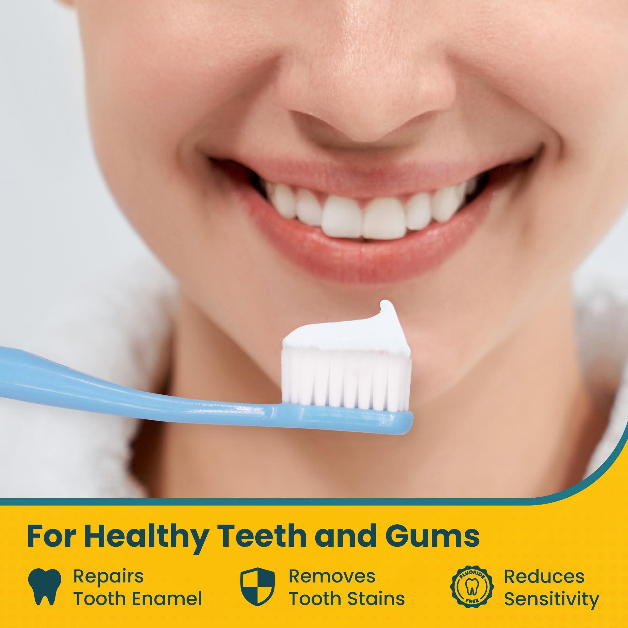 Pearlie White Pearlie White Active Remineralization Toothpaste - Fluoride Free (3.8oz) 110gm