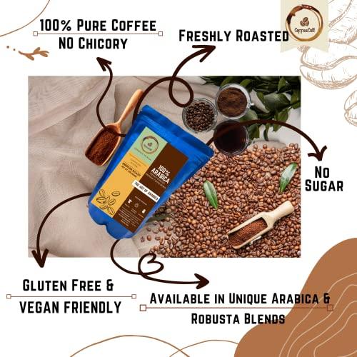 CoffeeCult CoffeeCult 100% Pure Arabica|Coffee Beans|for Strong and bold cup of Cold Brew or Hot coffee|ART of Arabica|Medium Roast|Choclatey & Floral Aroma-500 gm
