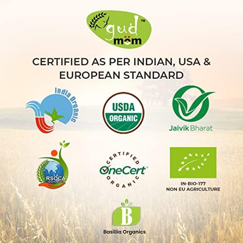 Gudmom Gudmom Organic Futana Dal (Roasted Chana Dal) 500 g ( Pack of 3 )