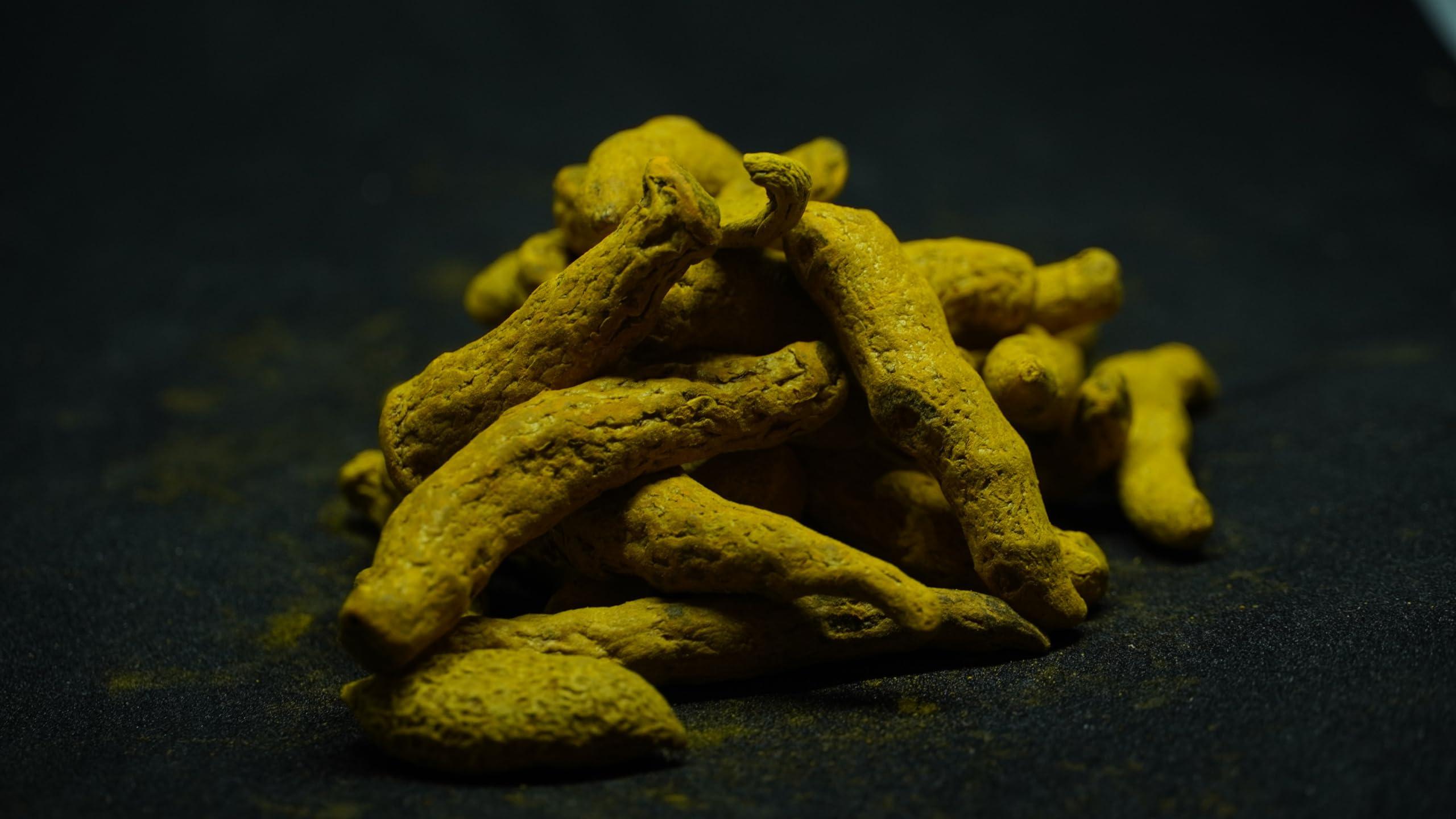 THOGAI THOGAIS -VIRALI MANJAL-Curcuma Longa/Turmeric/ / Virali Manjal/Haldi/Manjal/Pasupu (100 GRAMS (PACK OF 1))