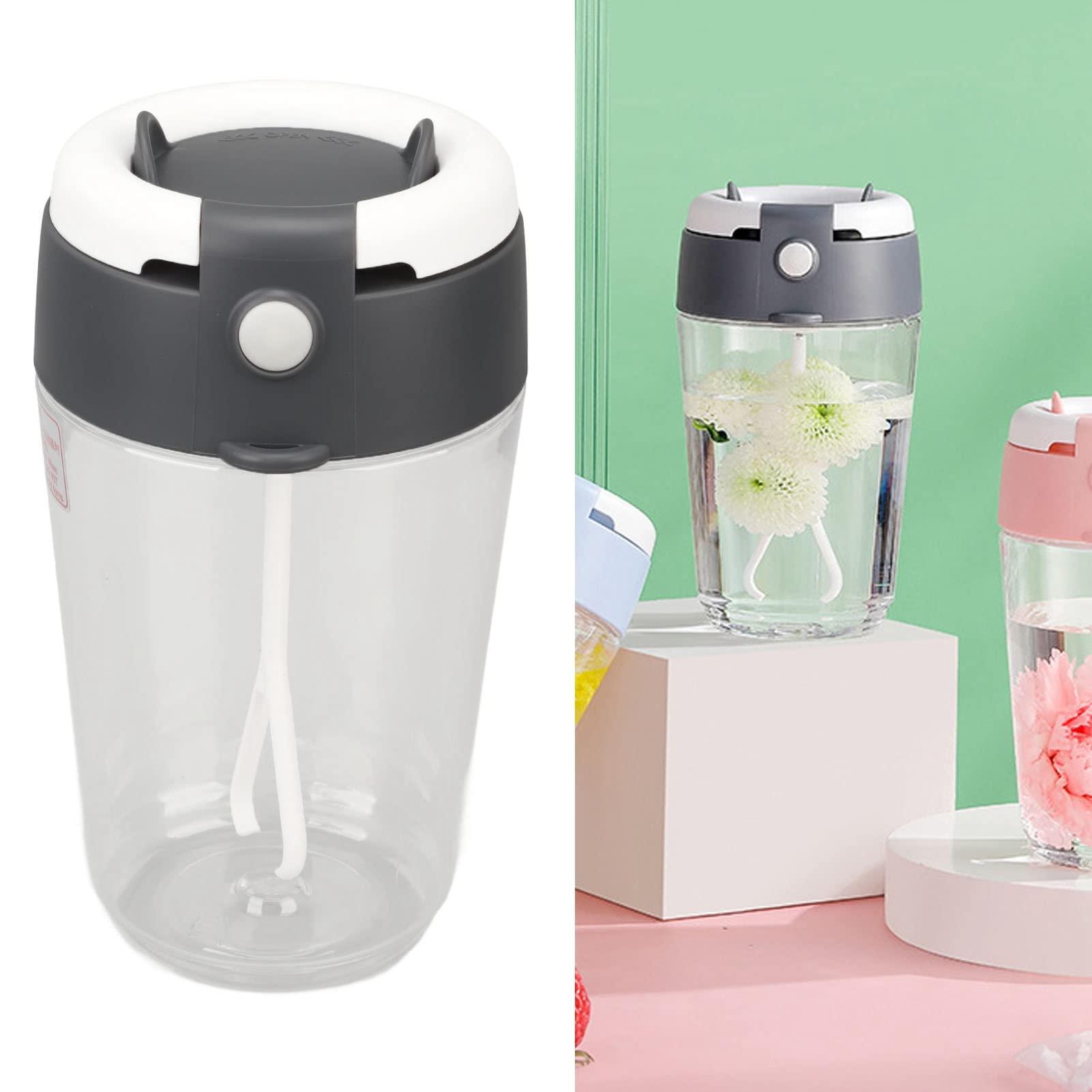 Bewinner Protein Shaker Cup, Portable Mixer, Lid with Blender, Leak Proof Small Protein Shaker Bottle Single for Coffee, Tea, Hot Chocolate, Milk, Protein Shakes, Lemonade