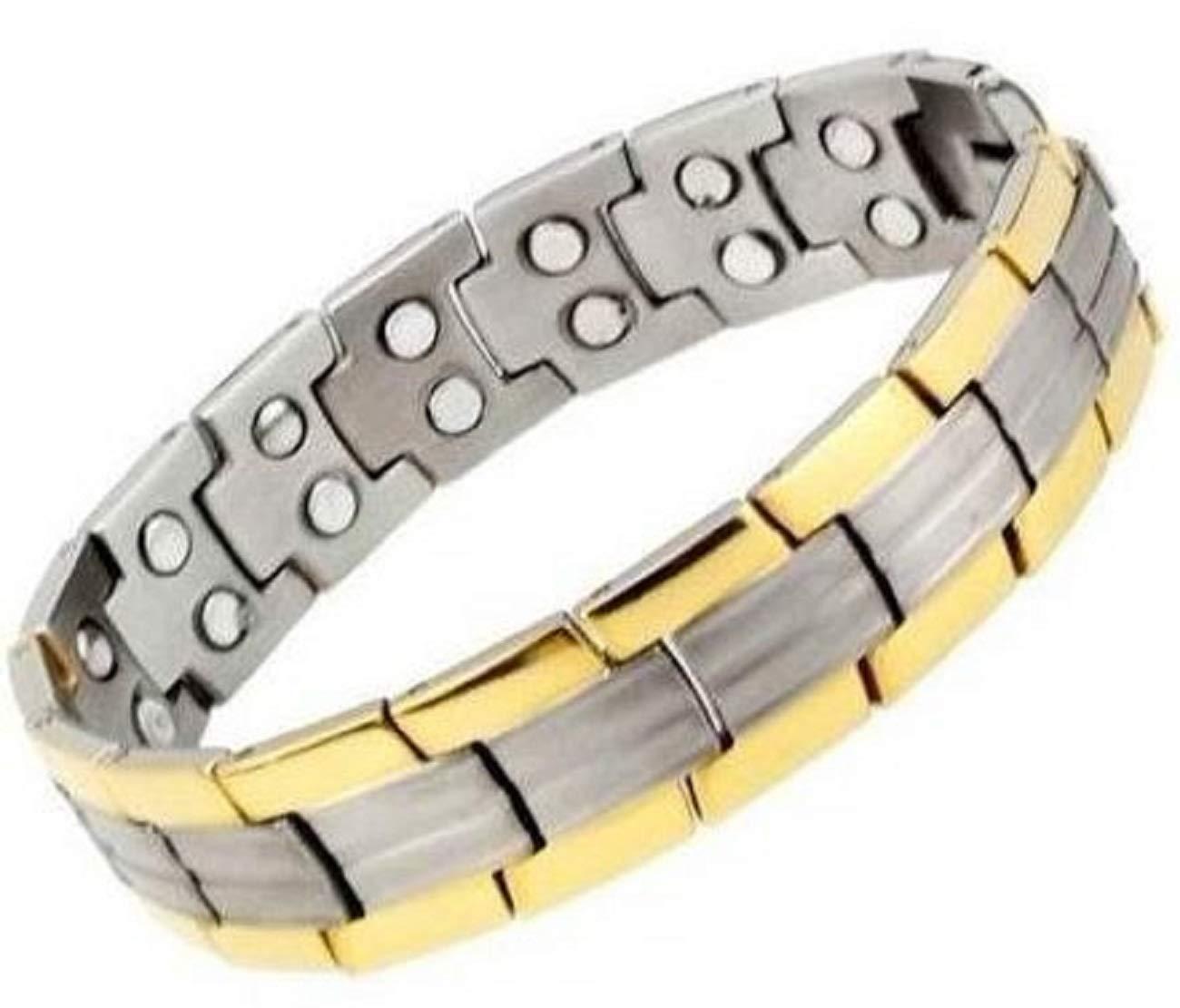 devavrat devavrat Biomagnetic bracelet Energy health therapy Two line magnet bracelet with germanium