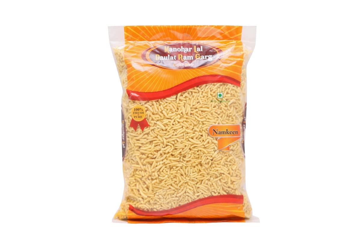 Manohar Lal Daulat Ram Garg Manohar Lal Daulat Ram Garg Special al Salted Malai Sev Namkeen - 500 Gram