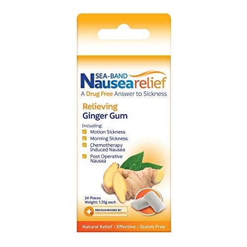 Sea-Band Sea-Band Anti-Nausea Ginger Gum (24 Pieces)