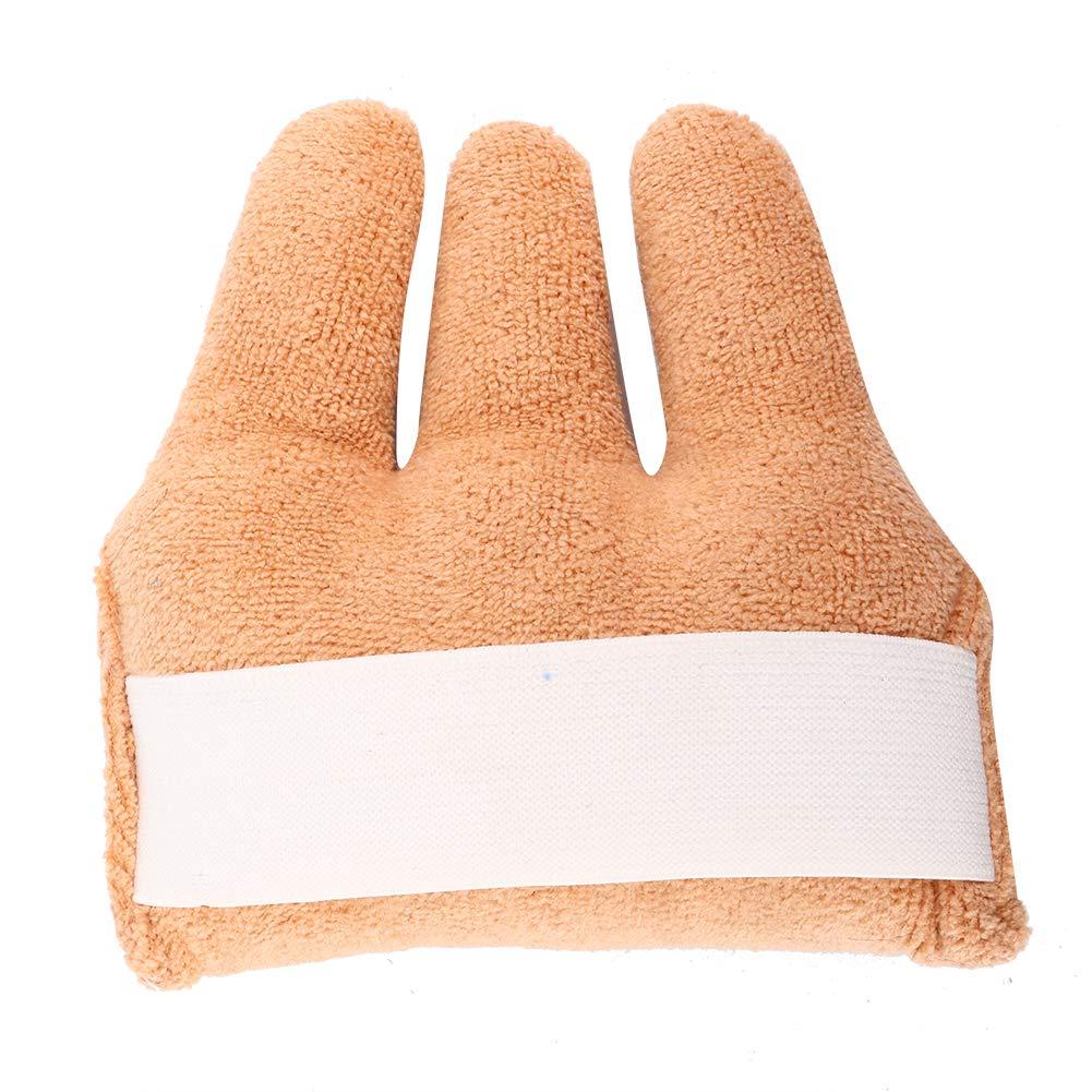 Dioche Cone with Finger Separator, Hand & Finger Aid for Contracture & Skin Breakdown, Comfortable Protection & Finger Separation, Finger Separator Finger Protector Finger Aid Separator Finger(orange)