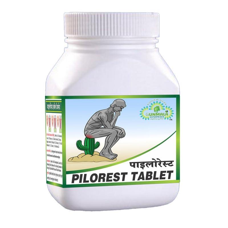 GUNMALA ENTERPRISES Pilorest Tablet - 120 Tab. Pack Of 1