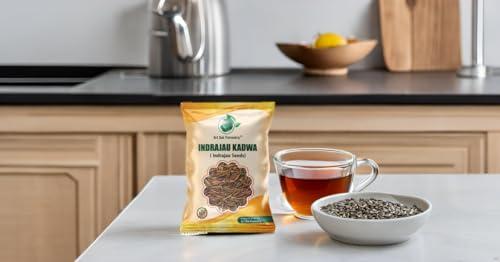 SRI SAI FORESTRY SRI SAI FORESTRY Indra jau Kadwa Seeds | Inderjo Kadwa | Indrajav | Indrajao - 100G