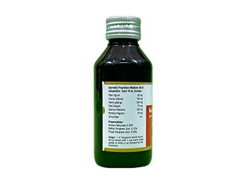 Vidya Sagar Ayurveda Vidya Sagar Ayurveda Kanth Ayush Syrup | 100 ml | For Sore Throat, Cough,Throat Infections