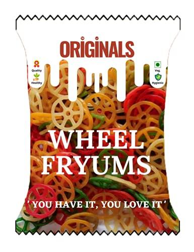 Originals Originals™ Wheel Fryums (Colorful) | Healthy Indian Snack | 900 grams