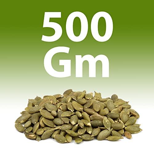 Life Value Herbal LVH Pumpkin Seeds Raw Pumpkin Seeds for Eating | Immunity Booster and Protein Rich Seeds | Healthy Diet Snacks (500Gm)