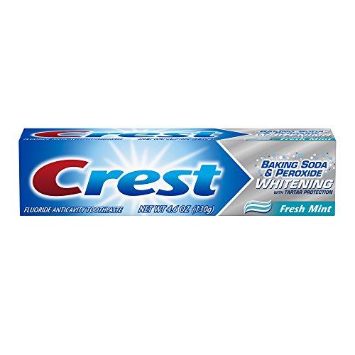Crest Crest Baking Soda And Peroxide Whitening Toothpaste Fresh Mint,130 G