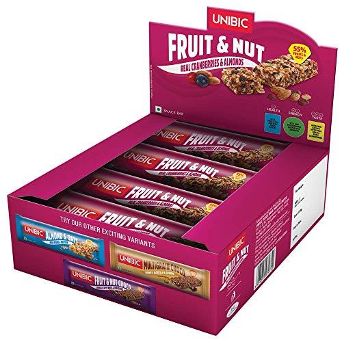 Unibic Unibic Snack Bar Fruit & Nut, 12 x 30 g