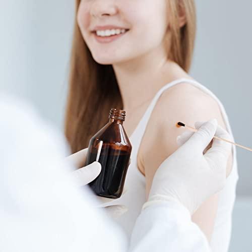 lemoonwuu 200PCS Cotton Swab - 6 Inch Cotton Sticks - Cotton Ear Swabs for Wound, Navel, Oral Cavity, Gynecological Care and Pet Ear Cleaning