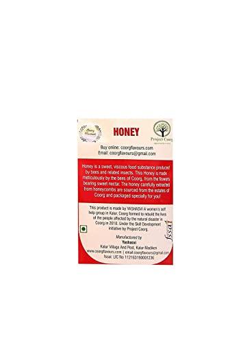 Generic Coorg Flavours Pure honey | Honey with No Added Sugar | Bee Honey (1KG) Procured from The Coorg Progressive Bee-Keeper's Co-Operative Society Ltd.