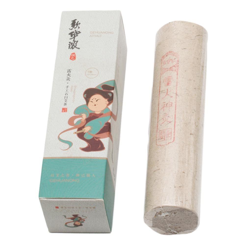 LOOM TREE LOOM TREE 1 Pcs 5Cm Pure Moxa Roll Sticks Old Moxa Rolls For Moxibustion Acupuncture