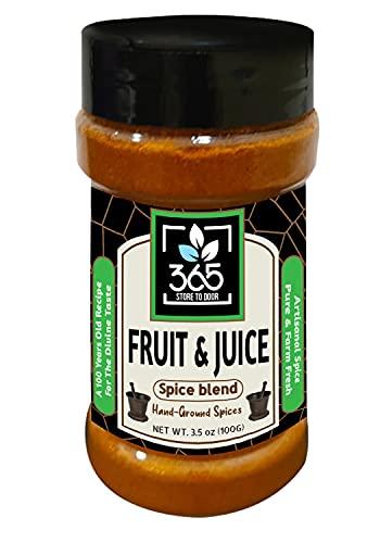 365 STORE TO DOOR 365 STORE TO DOOR Indian Spice – Fruit and Juice Masala, 100 gm | Homemade Powdered | for Healthy Cooking | Ready to use | All Seasonings Spices | Pure & Hygiene | Spice Mix – Pack of 1