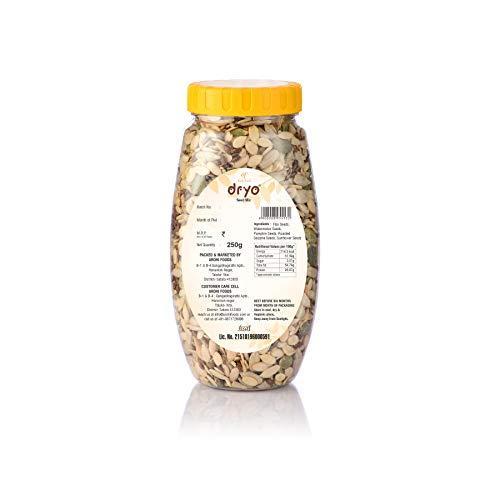 dryo Dryo Combo of Salted Pumpkin Seeds 230g & Seed Mix 250g